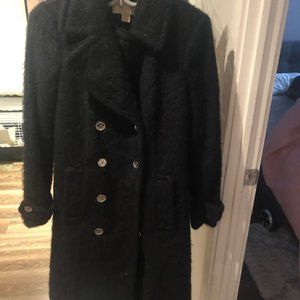Michael Kors, Manteau Bleu foncé laine bouillie, grandeur 2
